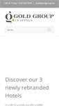 Mobile Screenshot of goldgroupofhotels.com
